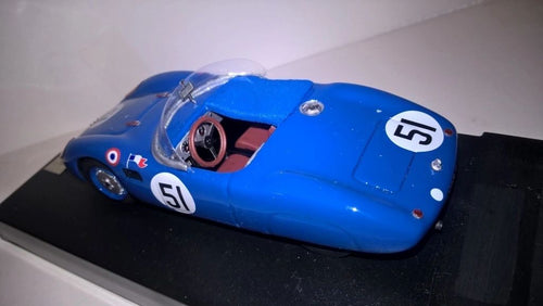 GCAM 1:43 - DB HBR4 EC.DEUTSCH & BONNET Le Mans '57 #51 Resin kit Handbuilt