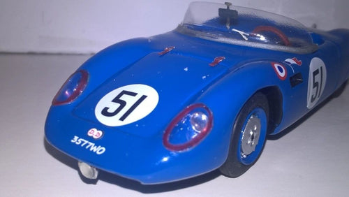 GCAM 1:43 - DB HBR4 EC.DEUTSCH & BONNET Le Mans '57 #51 Resin kit Handbuilt