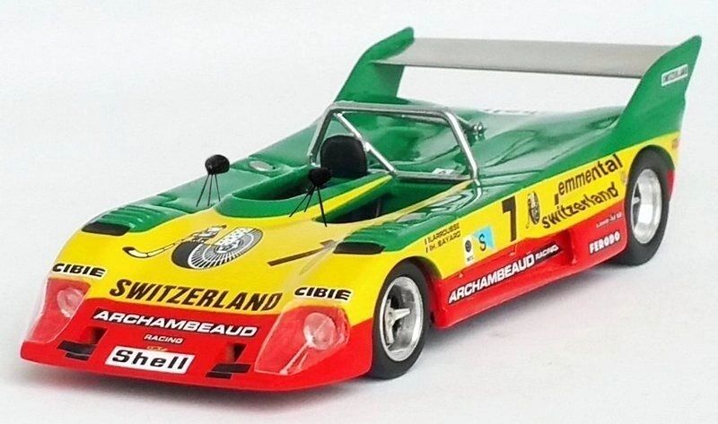 TROFEU 1:43 - Lola T292 Le Mans 1973 #7 Larrousse-Bayard