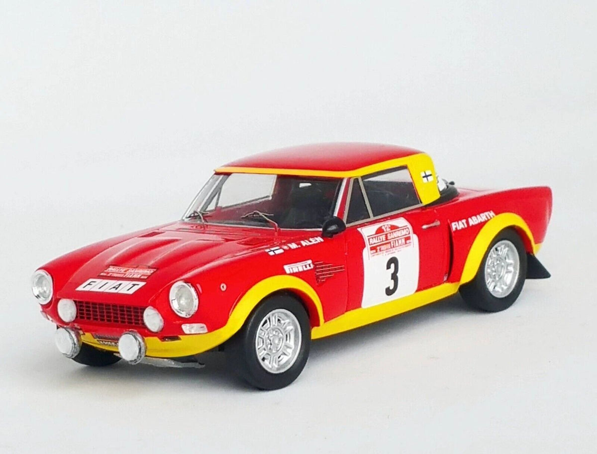TROFEU 1:43 - Fiat 124 Abarth Rally Sanremo 1974 #3 Alen-Kivimaki