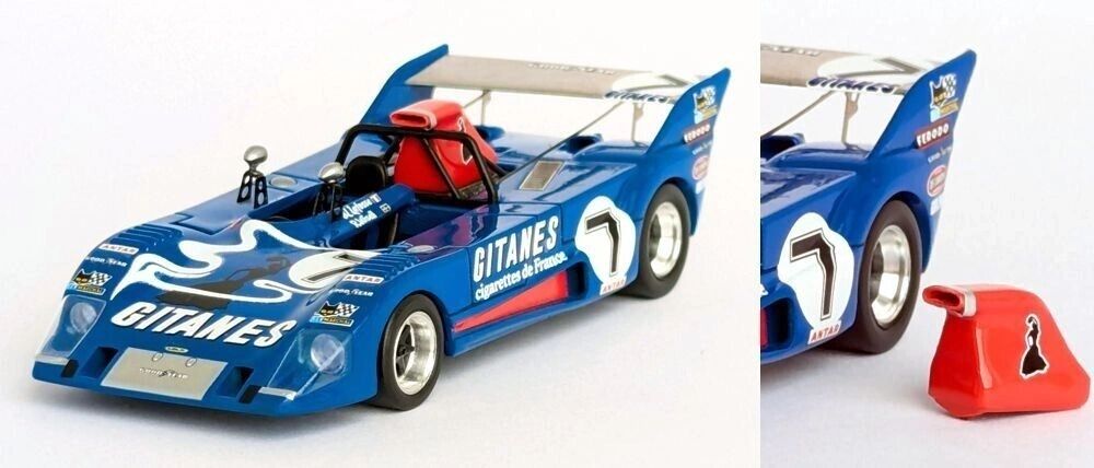 TROFEU 1:43 - Lola T282 Git@nes 24h Le Mans 1973 #7 Lafosse-Wisell-de Fierlant RACE