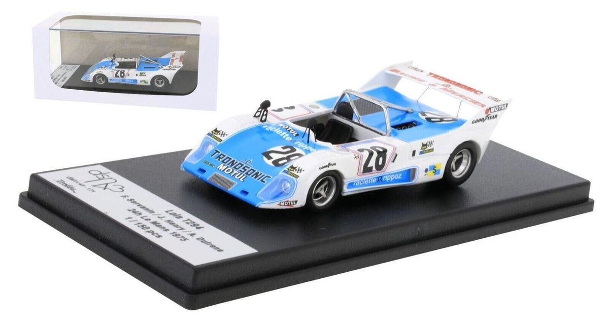 TROFEU 1:43 - Lola T294 Simca S4 #28 Societe ROC 24h Le Mans 1975
