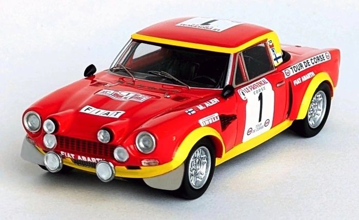 TROFEU 1:43 - Fiat 124 Abarth Tour de Corse 1974 Alen #1