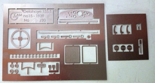 GCAM 1:43 - Delahaye 135S 24h Le Mans '39 #15 Kit to built