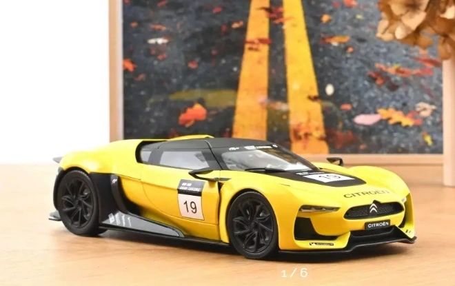 **PRE-ORDER**JULY 26** NOREV 1:18 - GT by Citroën (2008) Concept Car - yellow/black