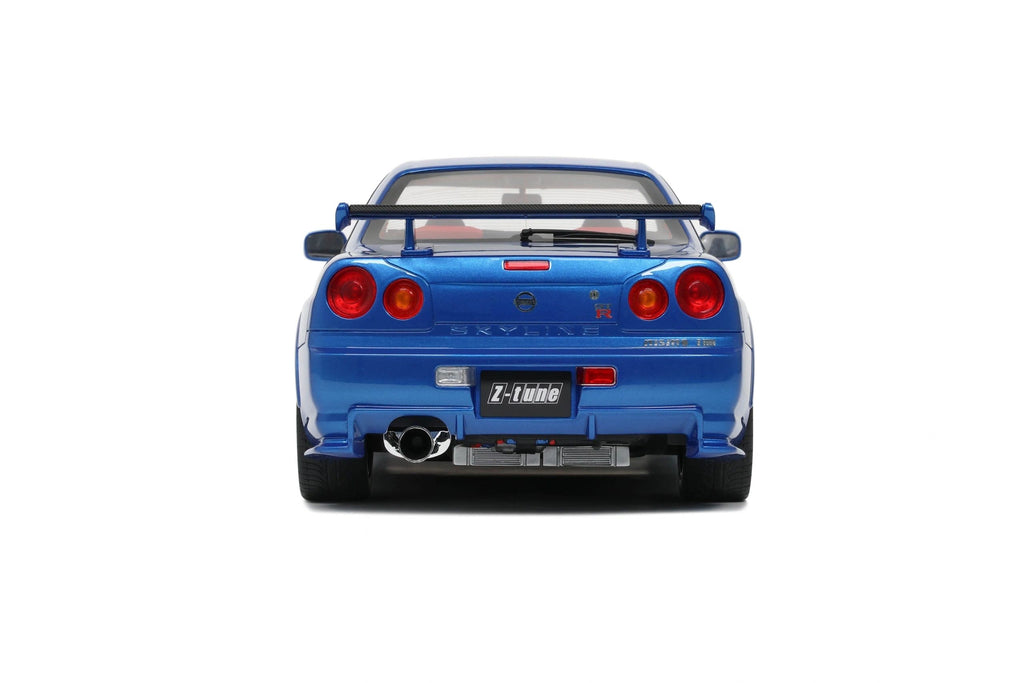 OTTOMOBILE 1:12 - NISMO R34GT-R Z-tune BAYSIDE BLUE 2005