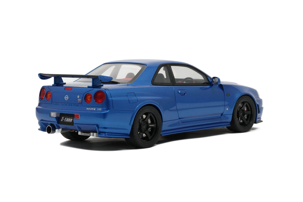 OTTOMOBILE 1:12 - NISMO R34GT-R Z-tune BAYSIDE BLUE 2005