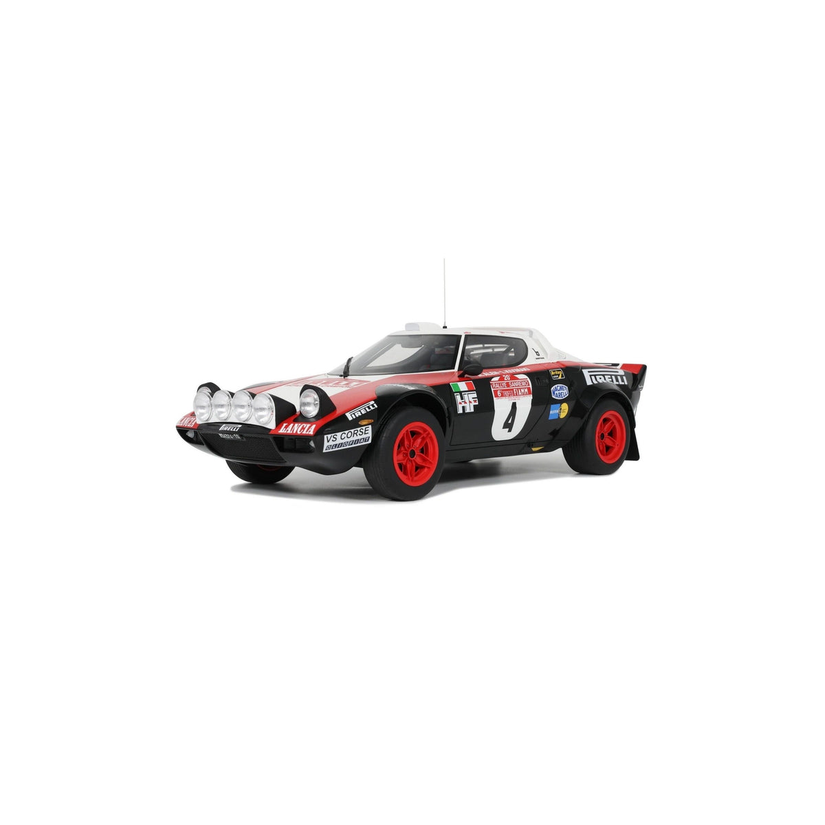 OTTOMOBILE 1:12 Lancia Stratos HF Pirelli Rally Sanremo 1978 Alen
