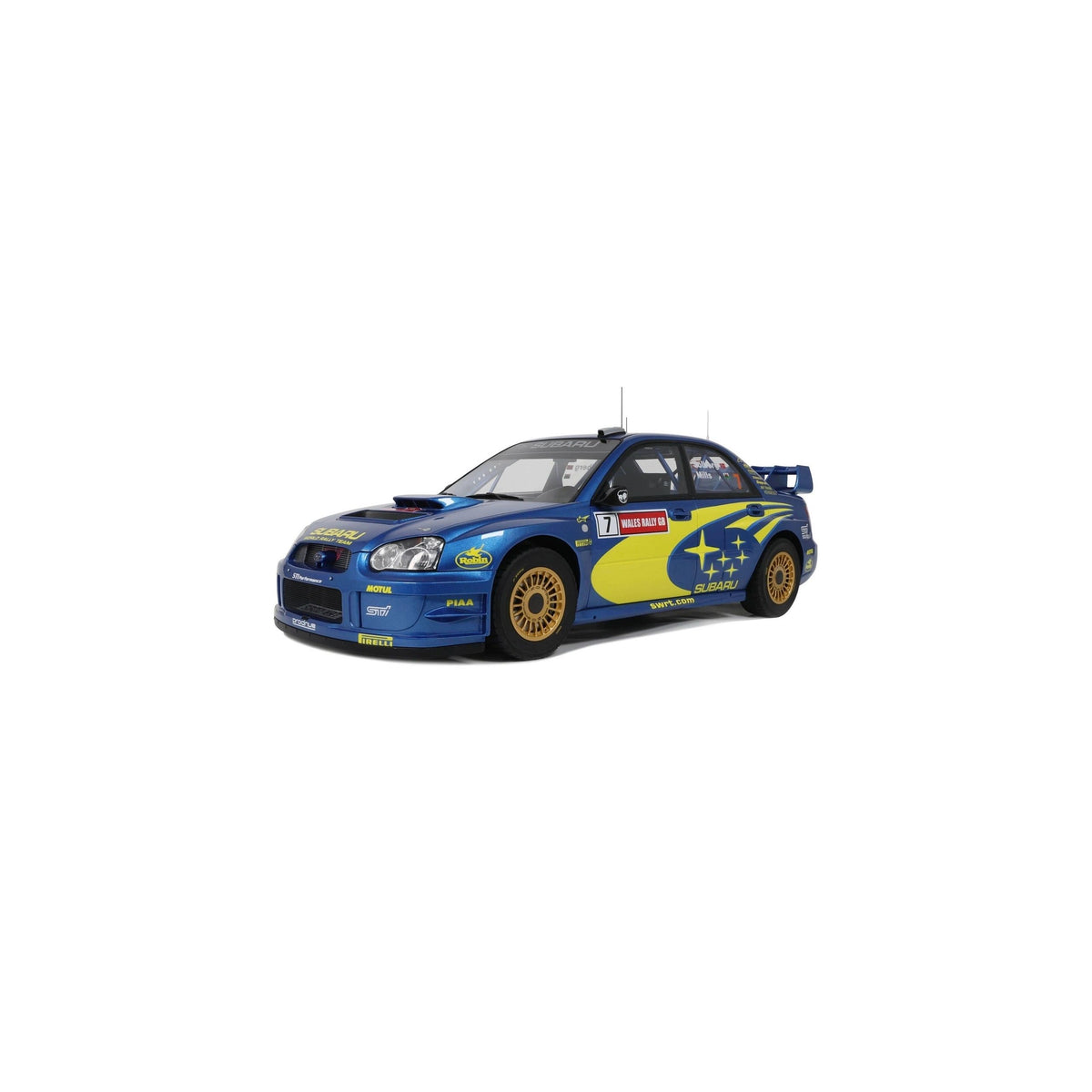 OTTOMOBILE 1:12 - Subaru Impreza (S9) WRC Wales Rallye 2003 Solberg-Mills