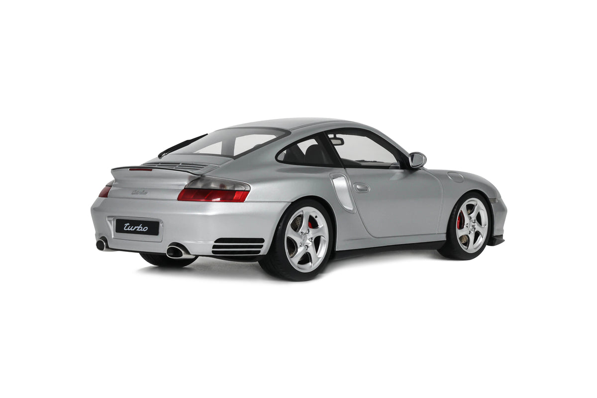 GT SPIRIT 1:18 - PORSCHE - 911 (996.2) TURBO COUPE 2001 Polar Silver