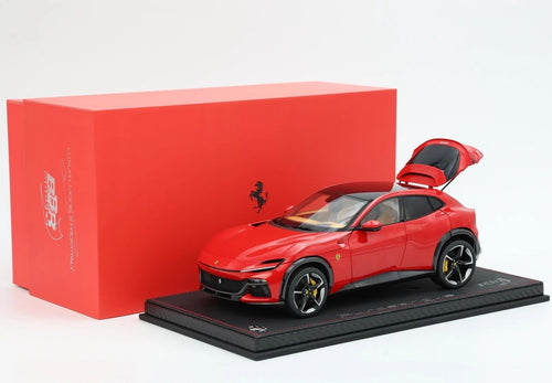 BBR - 1:18 - Ferrari Purosangue Rosso Corsa *Diecast Apribile Luxury-Pack