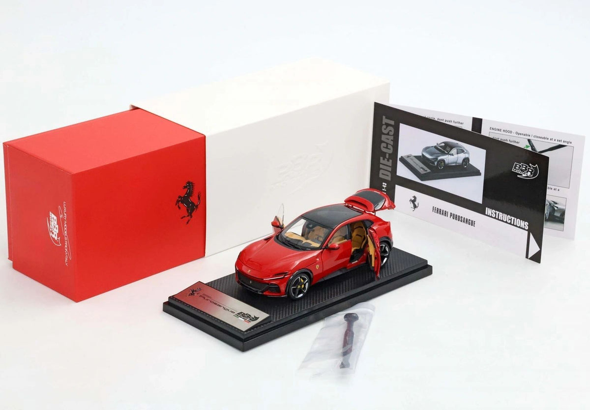 BBR 1:43 - Ferrari Purosangue Rosso Corsa *APRIBILE*