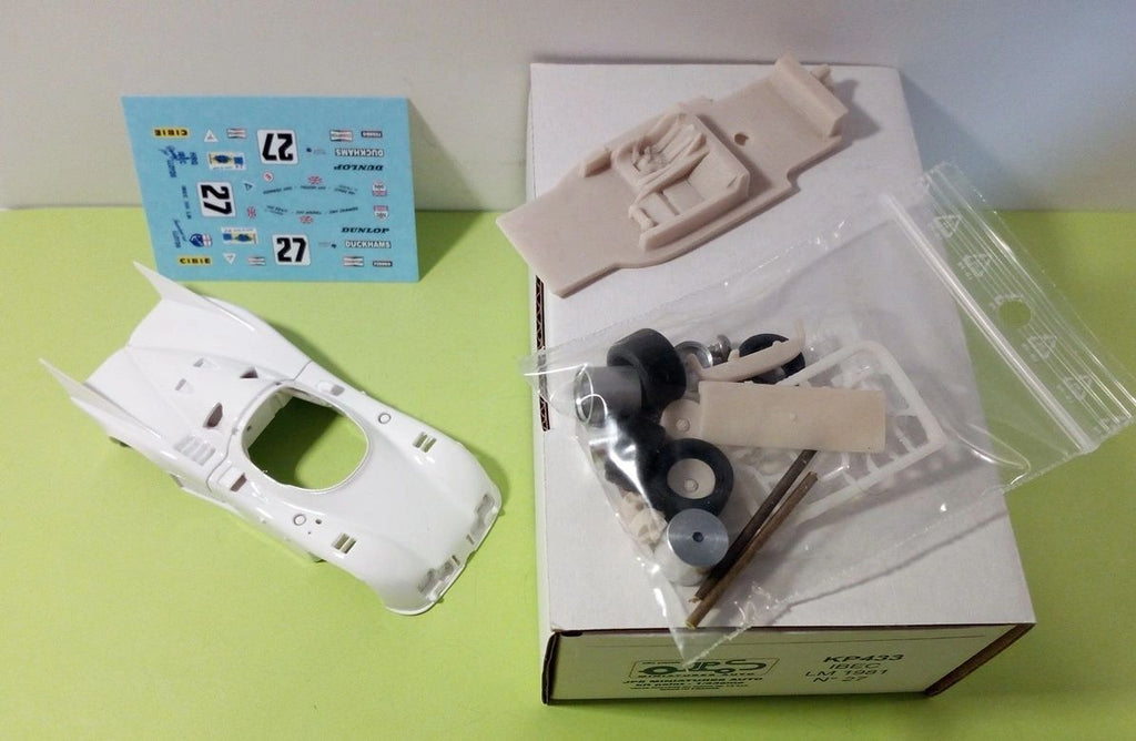 JPS 1:43 - IBEC Ford H308 BRACEY TEAM Le Mans '81 #27 Pre-painted Resin kit to built