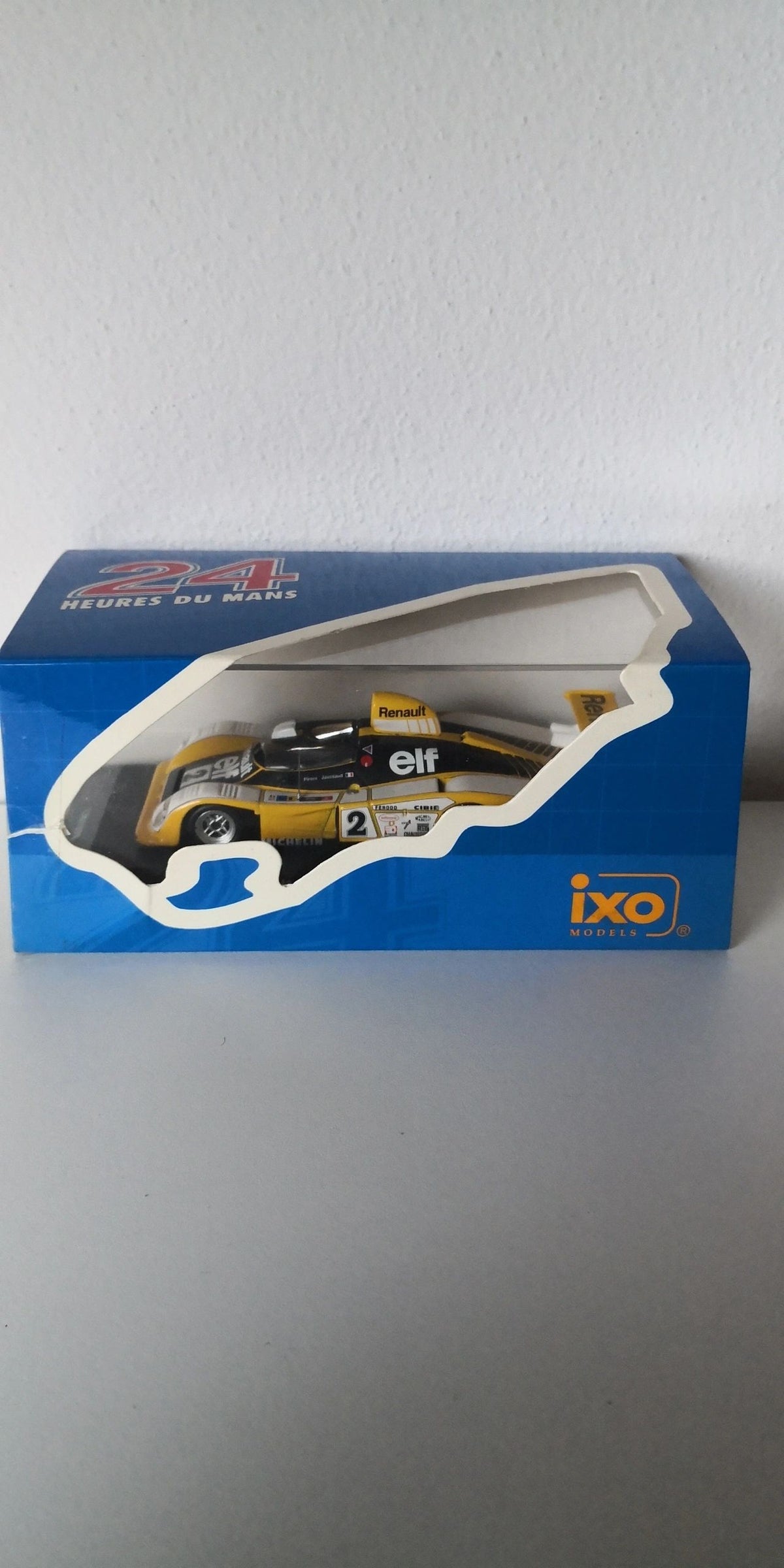 IXO 1:43 - ALPINE A442B 2.0L TURBO V6 #2 WINNER 24h LE MANS 1978 Pironi-Jaussaud