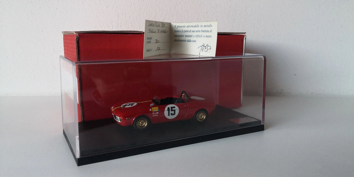 FAXCAR 1:43 - Lancia Fulvia F&M Barchetta Mugello '69 #15 - FC002