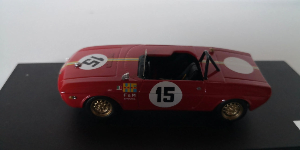 FAXCAR 1:43 - Lancia Fulvia F&M Barchetta Mugello '69 #15 - FC002