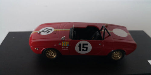 FAXCAR 1:43 - Lancia Fulvia F&M Barchetta Mugello '69 #15 - FC002