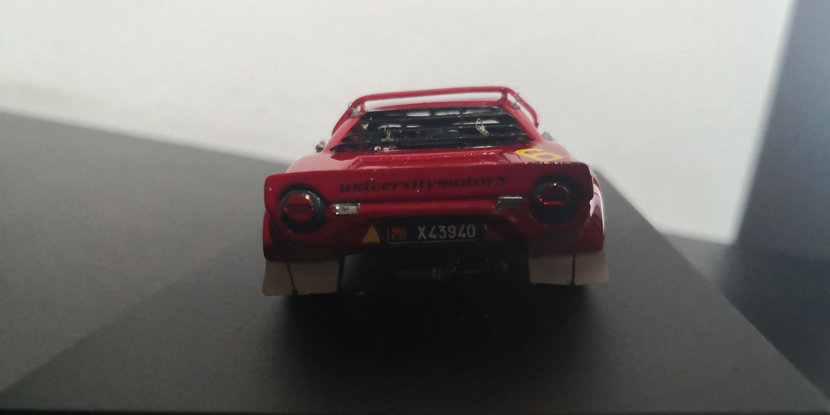 ARENA 1:43 - Lancia Stratos Gr.4 University Motors Rally Elba '76 Bianchi PRO built kit