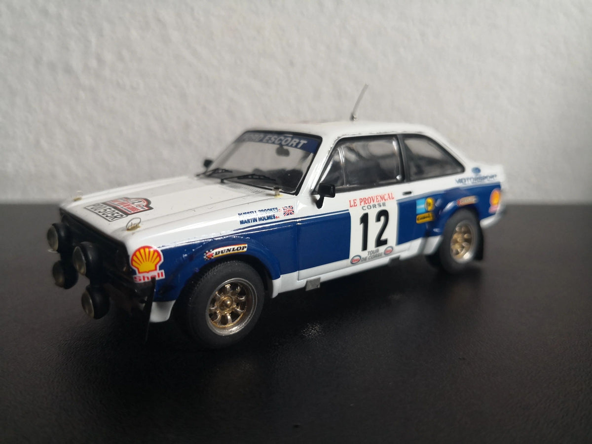 IXO 1:43 - FORD ESCORT MKII Motorsport Tour de Corse '77 Brookes