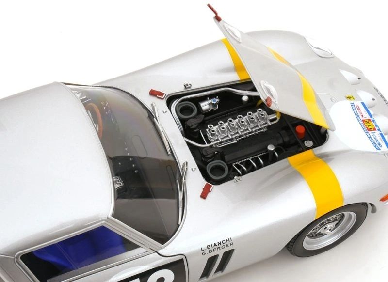 KK SCALE 1:12 - Ferrari 250 GTO Tour de France 1964 WINNER **OPEN DOORS+ENGINE**