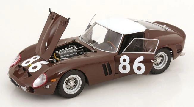 KK SCALE 1:12 - Ferrari 250 GTO Targa Florio 1962 #86 **OPEN DOORS+ENGINE**