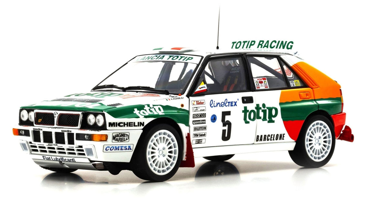 KYOSHO 1:18 - Lancia Delta HF Evoluzione Gr.A Montecarlo '93 Aghini-Farnocchia full open
