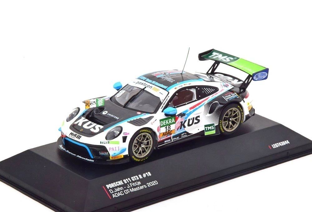 IXO 1:43 - Porsche 911 GT3 R #18 ADAC GT Masters 2020 KÜS Team75 Bernhard