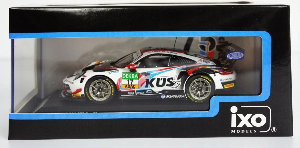 IXO 1:43 - Porsche 911 GT3 R #17 ADAC GT Masters 2020 KÜS Team75 Bellof Tribute