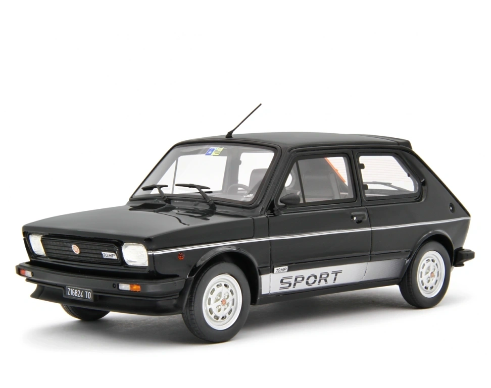 LAUDORACING - 1:18 FIAT 127 SPORT 70 HP - 1981 Nero