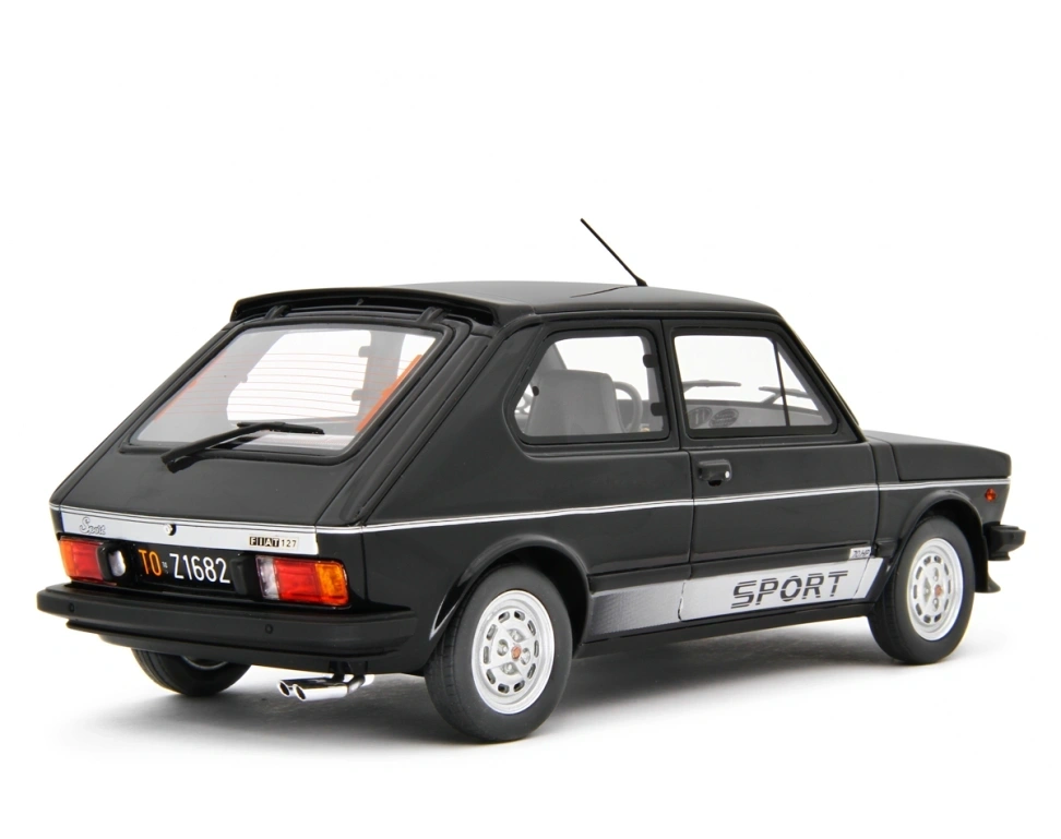 LAUDORACING - 1:18 FIAT 127 SPORT 70 HP - 1981 Nero