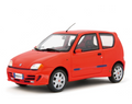 LAUDORACING - 1:18 Fiat Seicento Sporting 1998 - Rosso