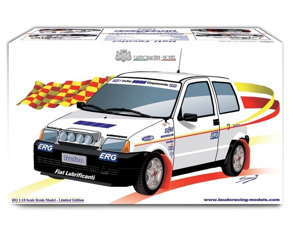 LAUDORACING - 1:18 Fiat Cinquecento Trofeo Presentazione 1992