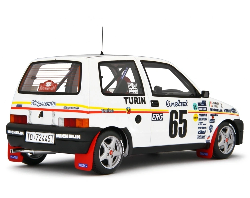 LAUDORACING - 1:18 Fiat Cinquecento Trofeo Rally Montecarlo 1993 Viale