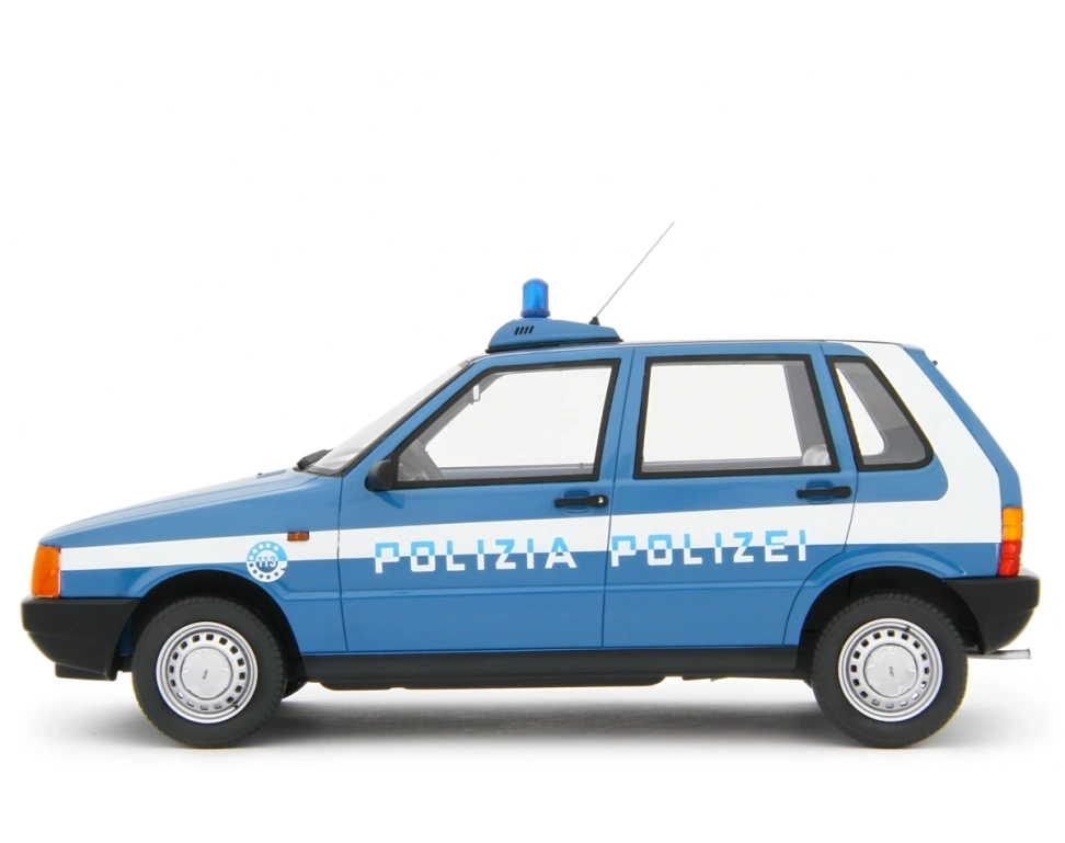 LAUDORACING - 1:18 Fiat Uno 45S 5p 1983 Polizia/Polizei - LM182B-PO