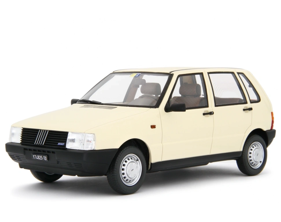 LAUDORACING - 1:18 Fiat Uno 55S 5p 1983 Bianco Avorio - LM182F