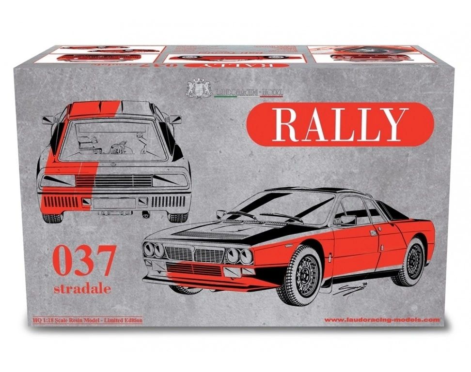LAUDORACING - 1:18 LANCIA 037 Rally Stradale 1982
