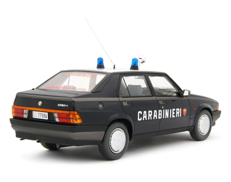 LAUDORACING - 1:18 ALFA ROMEO 75 1.8i 1985 Carabinieri