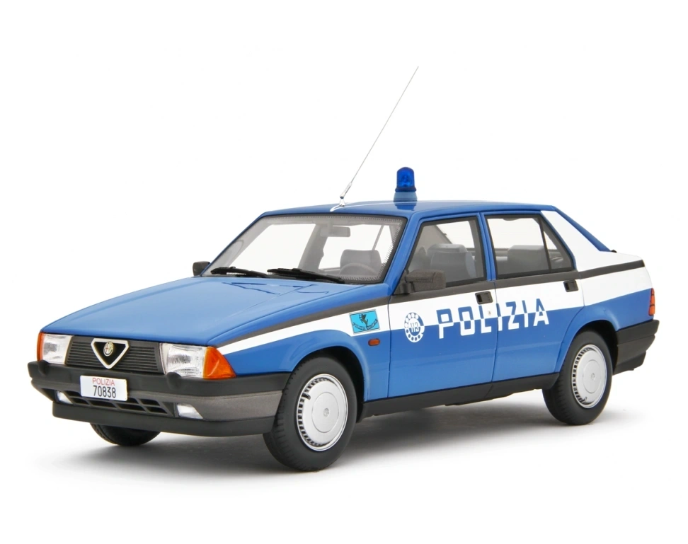 LAUDORACING - 1:18 ALFA ROMEO 75 1.8i 1985 Polizia Stradale