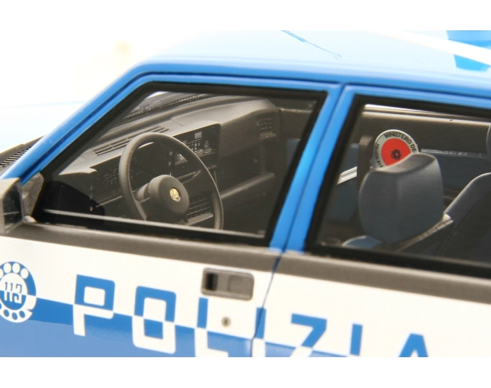 LAUDORACING - 1:18 ALFA ROMEO 75 1.8i 1985 Polizia Stradale
