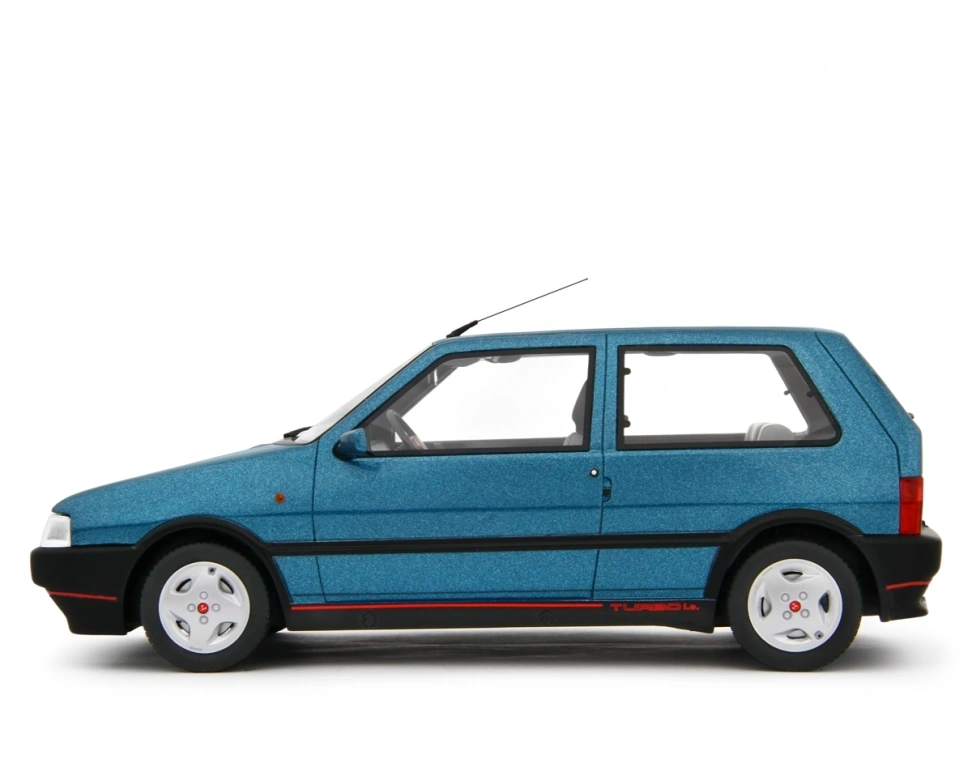 LAUDORACING - 1:18 Fiat Uno Turbo 1.4 i.e.1990 Blu Met. - LM200A