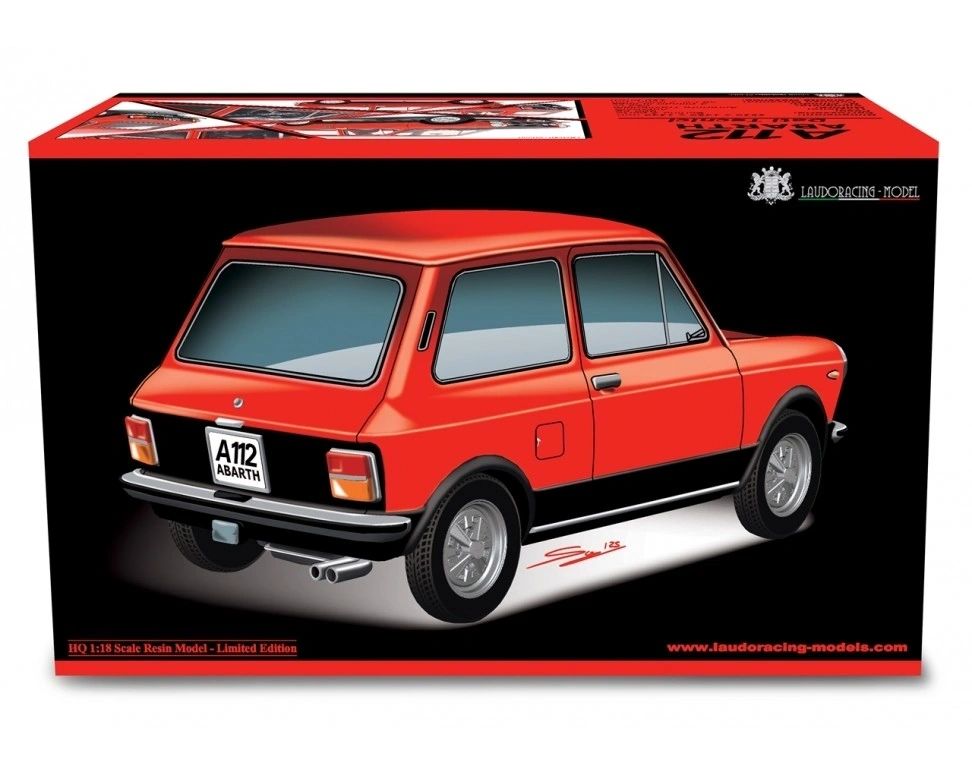 LAUDORACING - 1:18 Autobianchi A112 Abarth 1°Serie 1971
