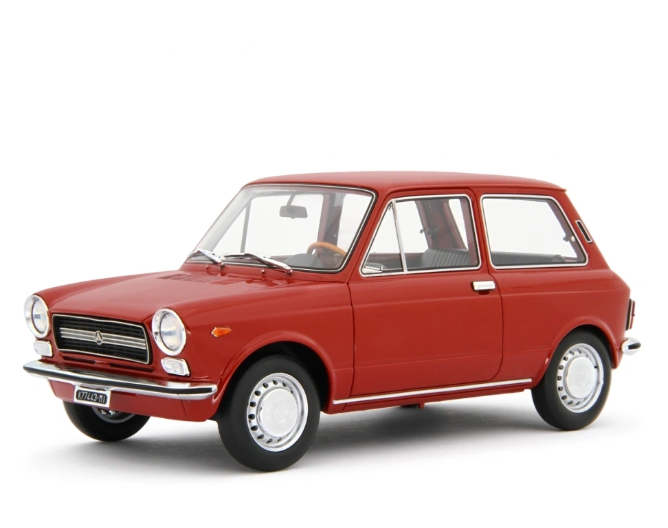 LAUDORACING - 1:18 Autobianchi A112 1°Serie 1969-73 Rosso Etna