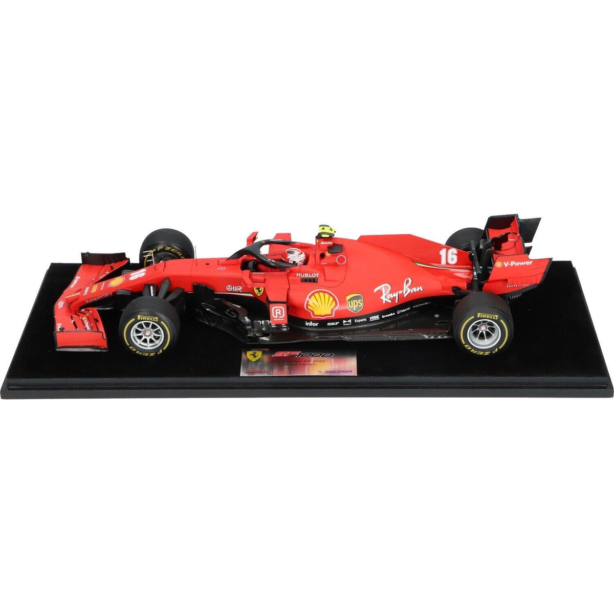 LOOKSMART 1:18 - FERRARI SF1000 N°16 Scuderia Ferrari 2nd GP Austria 2020 C. Leclerc