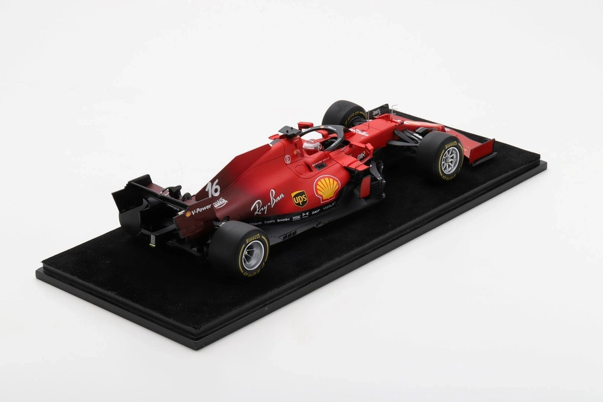 LOOKSMART 1:18 - FERRARI SF21 N°16 Scuderia Ferrari 2nd GP Britain 2021 C. Leclerc