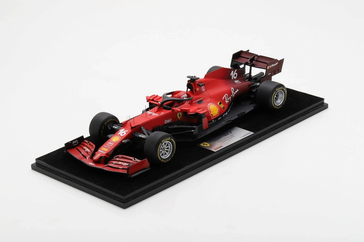 LOOKSMART 1:18 - FERRARI SF21 N°16 Scuderia Ferrari 2nd GP Britain 2021 C. Leclerc