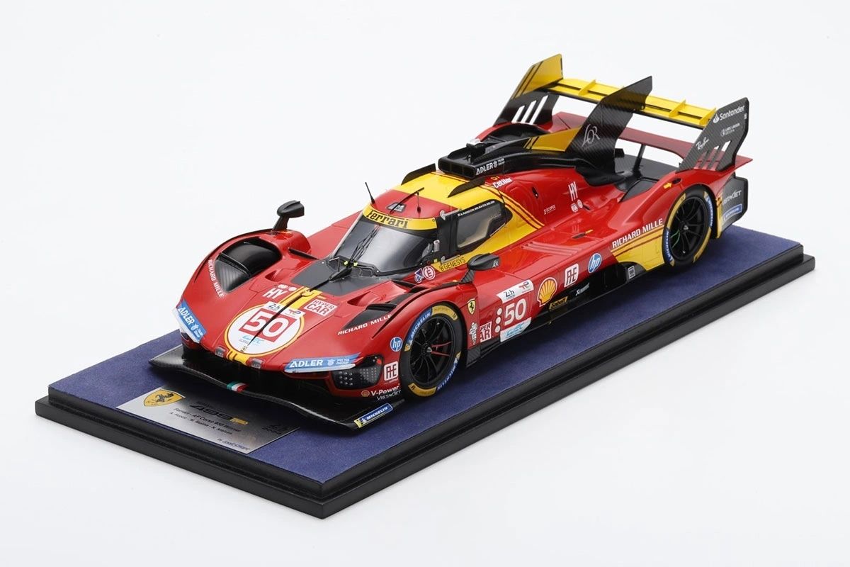 LOOKSMART 1:18 - Ferrari 499P AF Corse WINNER Le Mans 2024 #50 Fuoco-Molina-Nielsen