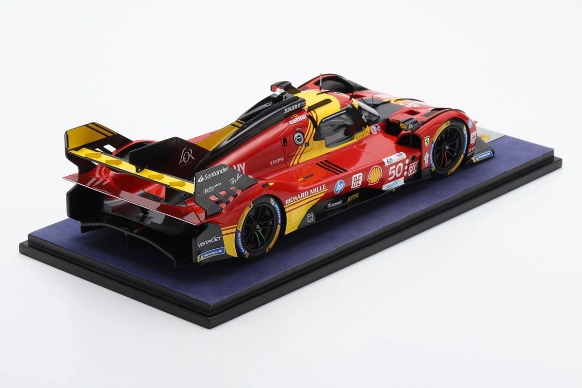 LOOKSMART 1:18 - Ferrari 499P AF Corse WINNER Le Mans 2024 #50 Fuoco-Molina-Nielsen