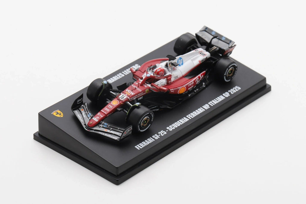 LOOKSMART 1:64 - Ferrari SF-25 Italy GP 2025 – Charles Leclerc