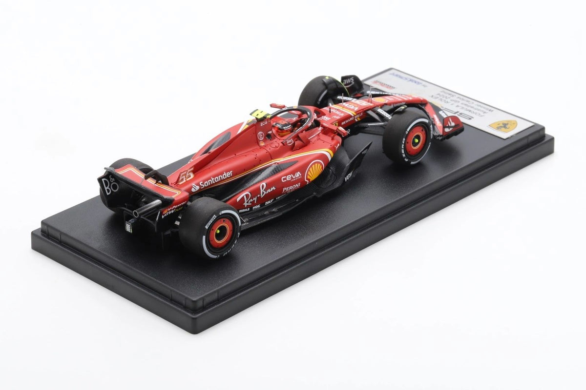 LOOKSMART 1:43 - Ferrari SF-24 #55 GP Australia 2024 WINNER Carlos Sainz Jr.