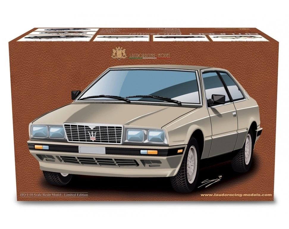 LAUDORACING - 1:18 Maserati Biturbo 2.0 Avorio 1982-83